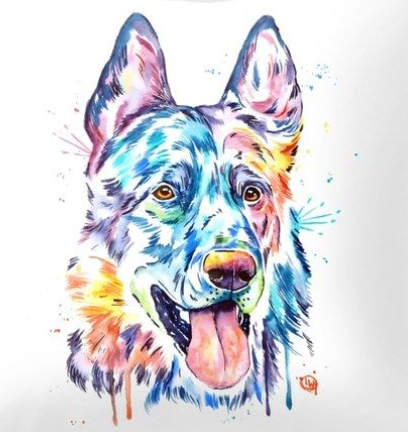 Throw Cushion Watercolour Prints